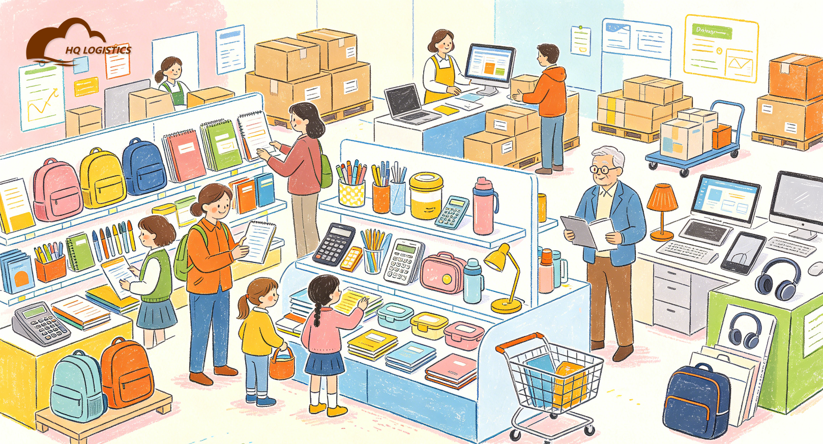 back to school products | back to school dropshipping | Shopify back to school products | school supplies ecommerce | student products wholesale | back to school product sourcing | dorm room essentials | educational products supplier | China sourcing agent | seasonal ecommerce products
