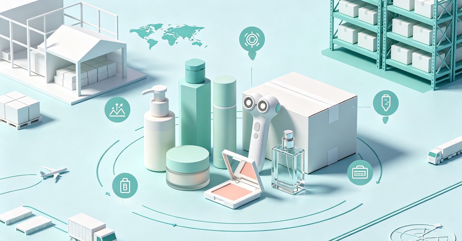 Why Beauty Products Are More Difficult to Fulfill.jpg beauty product fulfillment, Shopify beauty fulfillment, cosmetics fulfillment, skincare fulfillment, beauty product shipping, Shopify logistics, sensitive goods shipping, beauty 3PL, ecommerce fulfillment, HQ LOGISTICS