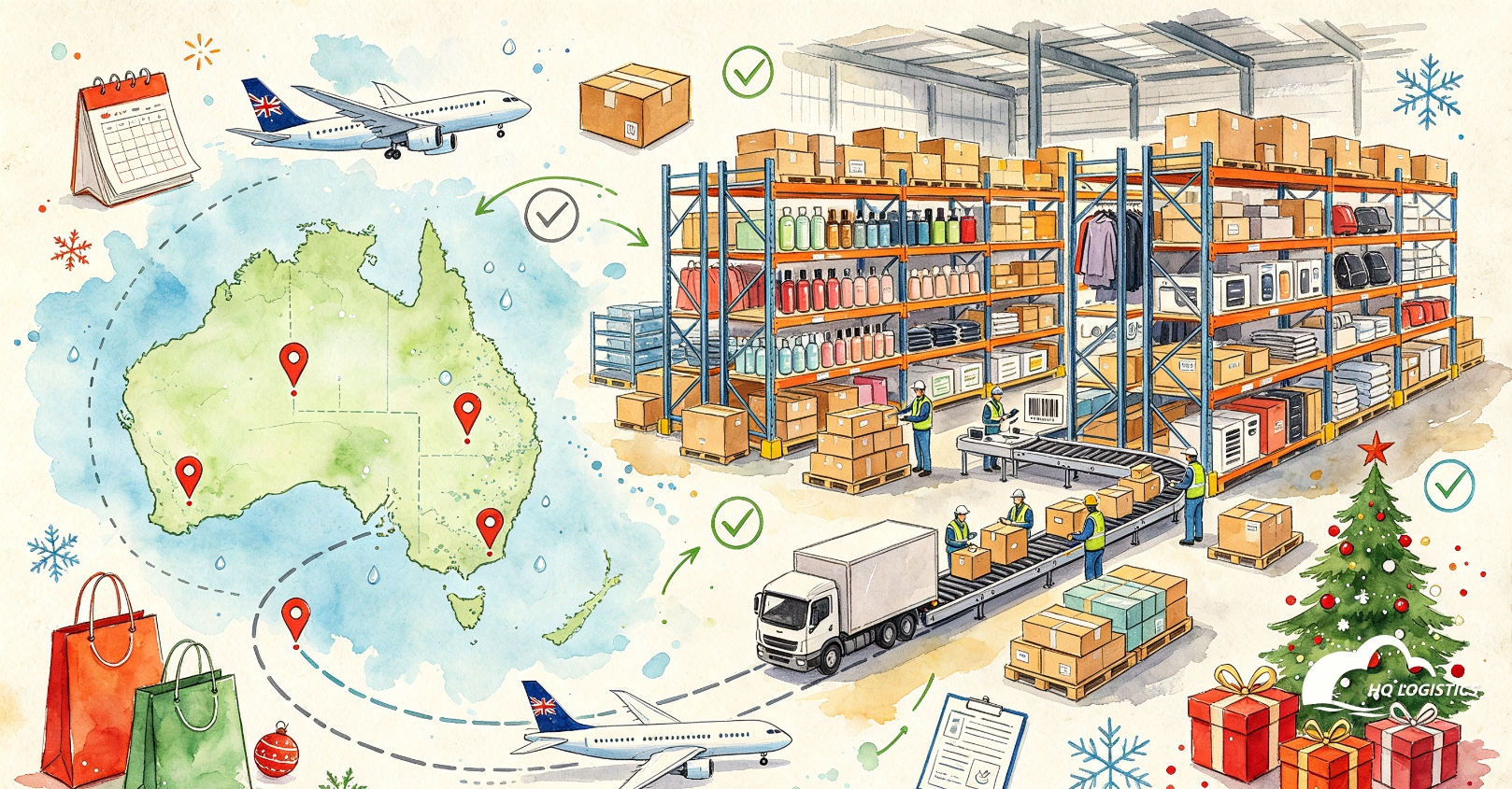 Why Australia Should Be Part of Your Q4 Strategyv.jpg Australia fulfillment, Australia shipping for Shopify sellers, Australia 3PL fulfillment, Black Friday Australia logistics, Christmas shipping Australia, Shopify Australia fulfillment, Australia warehouse, ecommerce fulfillment Australia, holiday shipping Australia, HQ LOGISTICS