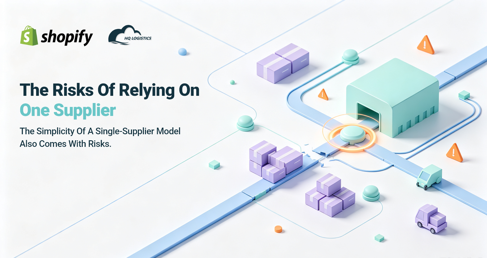 one supplier vs multiple suppliers for Shopify, multiple suppliers Shopify, Shopify supplier management, ecommerce supply chain, Shopify fulfillment, supplier diversification, ecommerce sourcing, China fulfillment